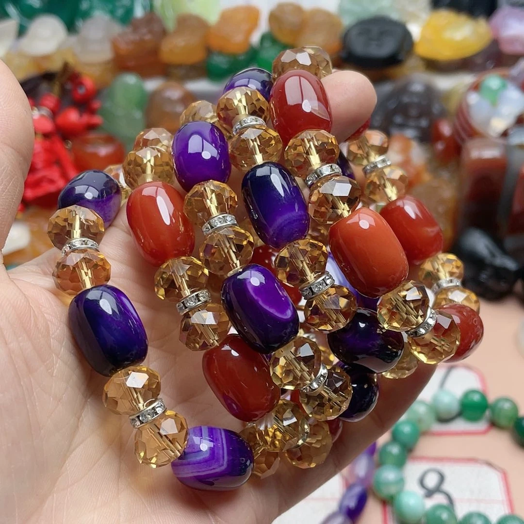 玛瑙/玉髓颈饰合金用****0