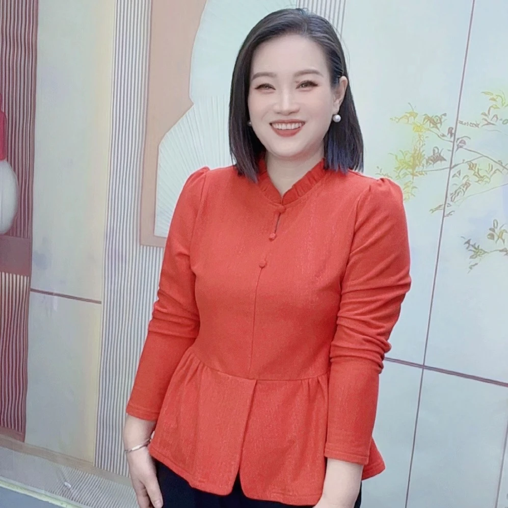 《清货》新款时尚简约设计棉感百搭款上衣2566-2