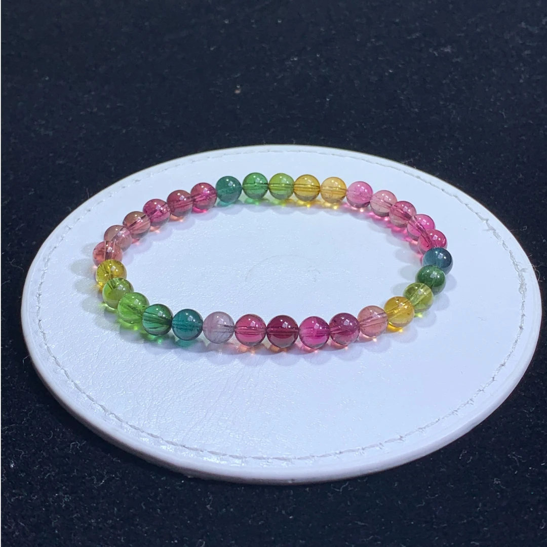 高货天然碧玺色标手串女款天然正品100%保真【多样性发其一】