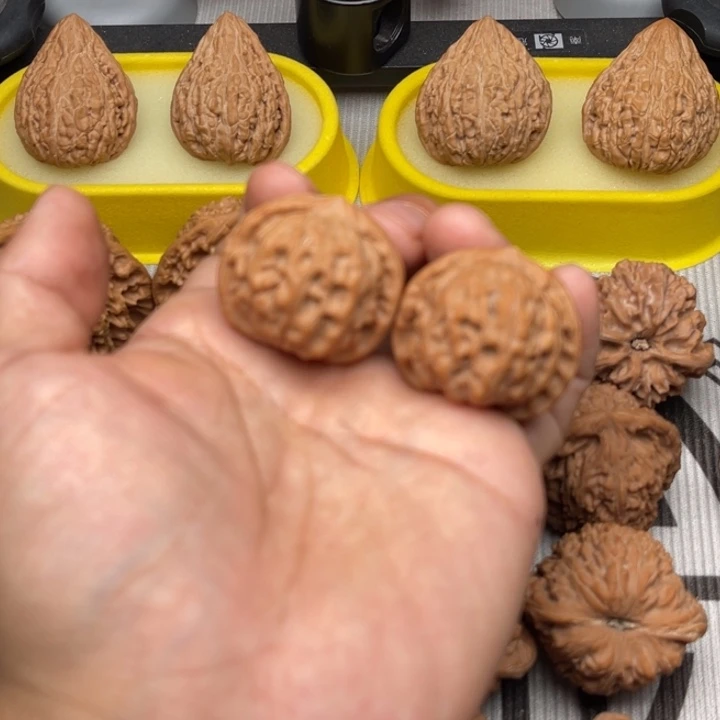把件文玩核桃金麒麟35
