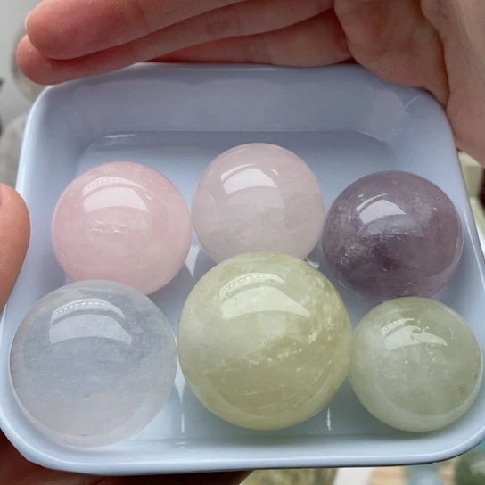 黄晶珠宝半成品未镶嵌水晶6