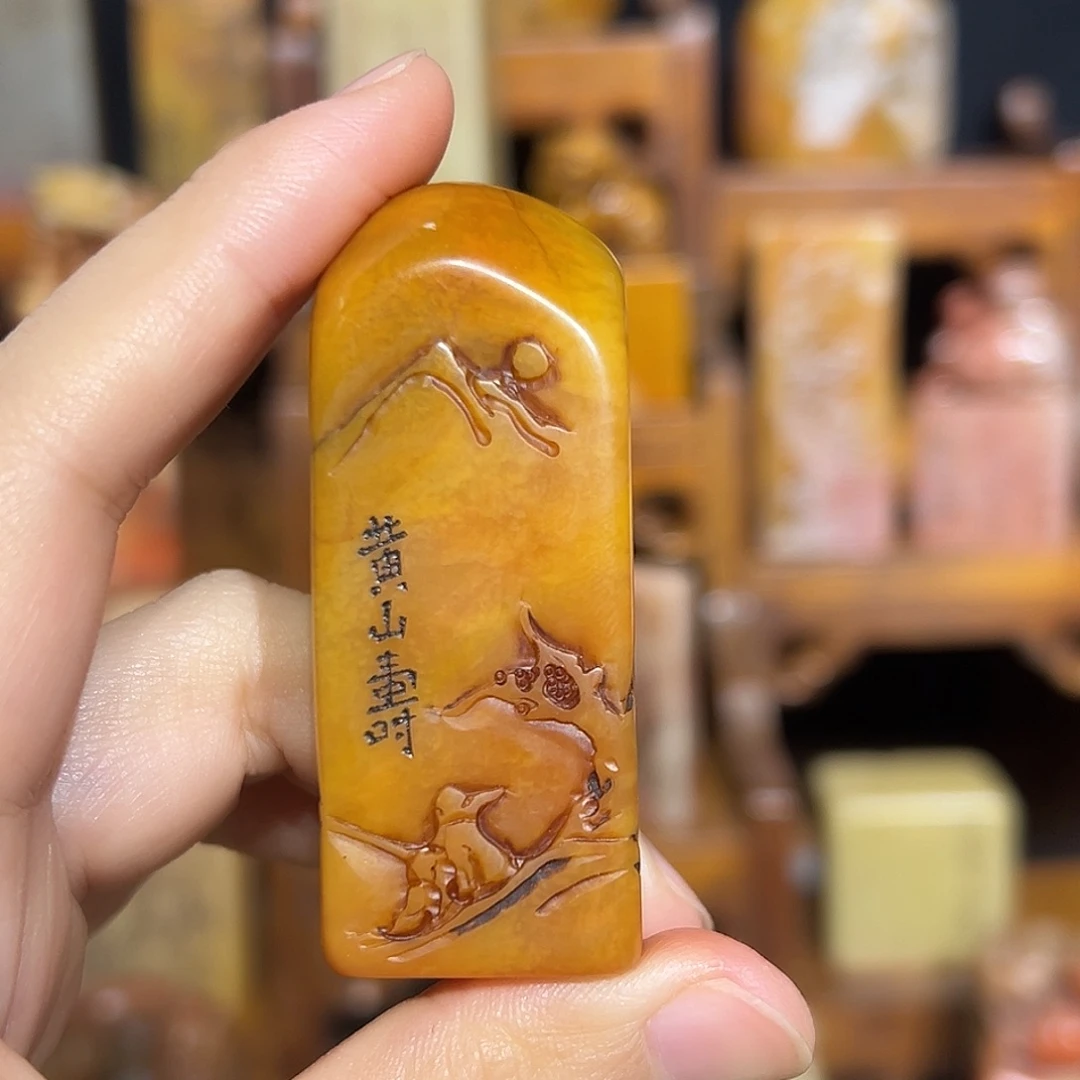 印石寿山石寿山石是山山水水