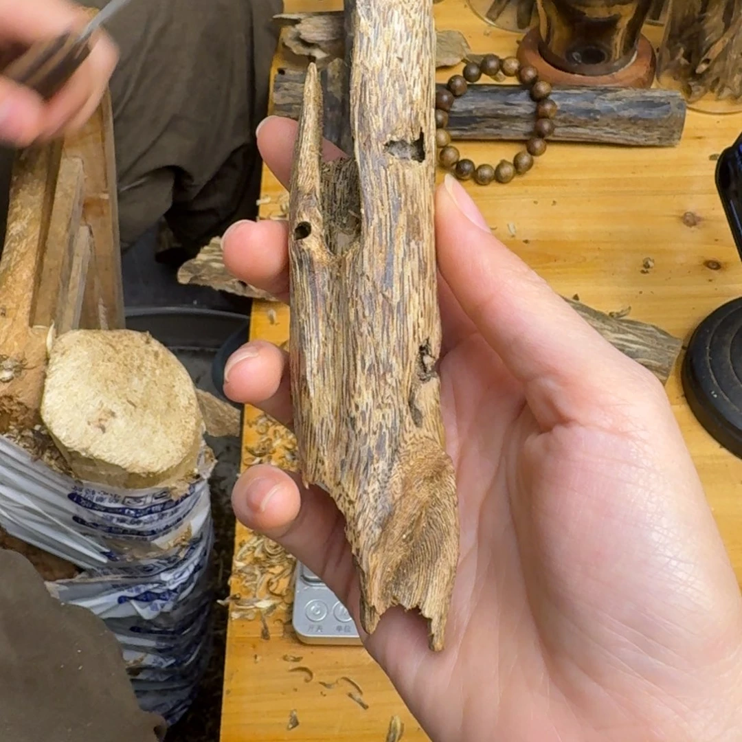 沉香沉香碎屑陆河品种块料23克