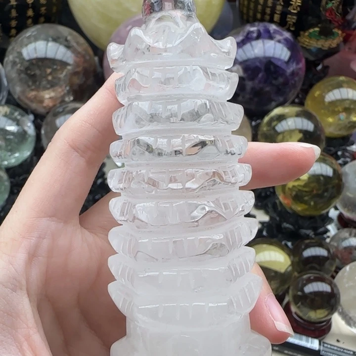 水晶未镶嵌摆件b394