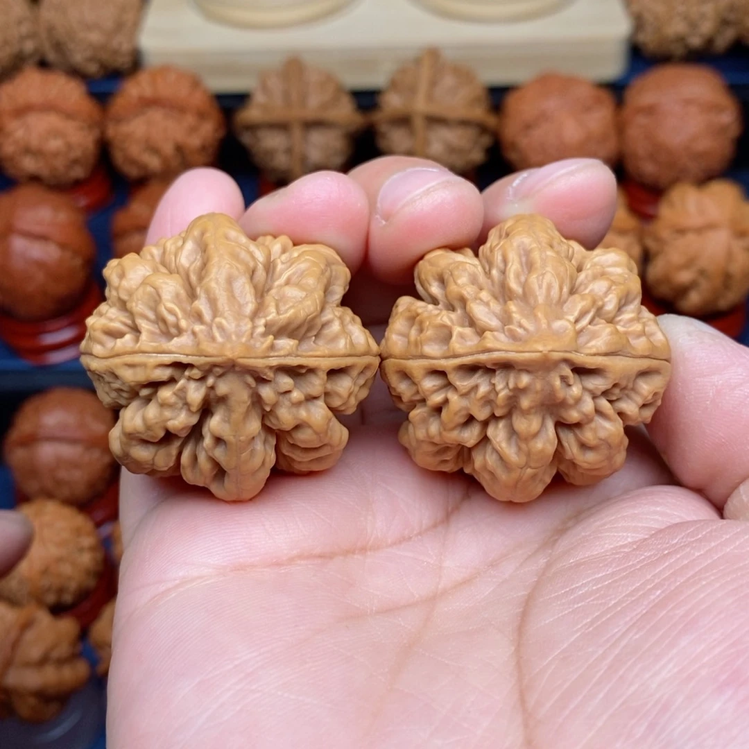 把件文玩核桃手捻精品八爪金龙