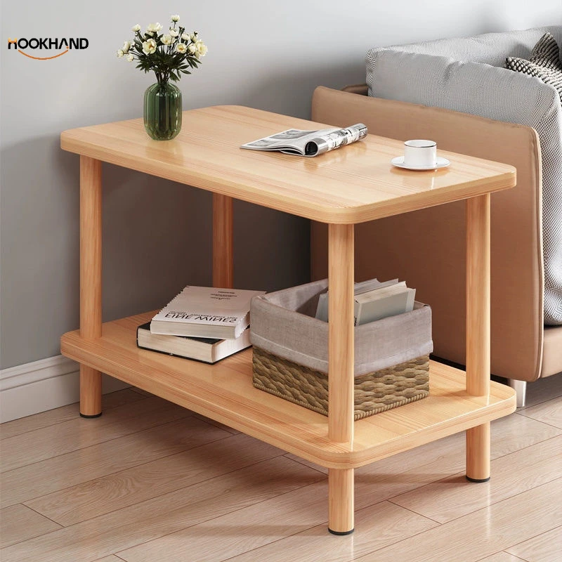 客厅小桌子沙发小茶几家用简易沙发边几卧室床头柜桌置物架出租屋