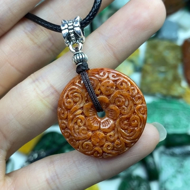 颈饰未镶嵌翡翠吊坠