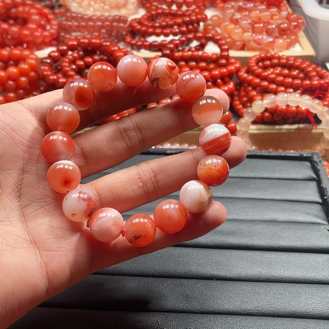 未镶嵌手链南红玛瑙