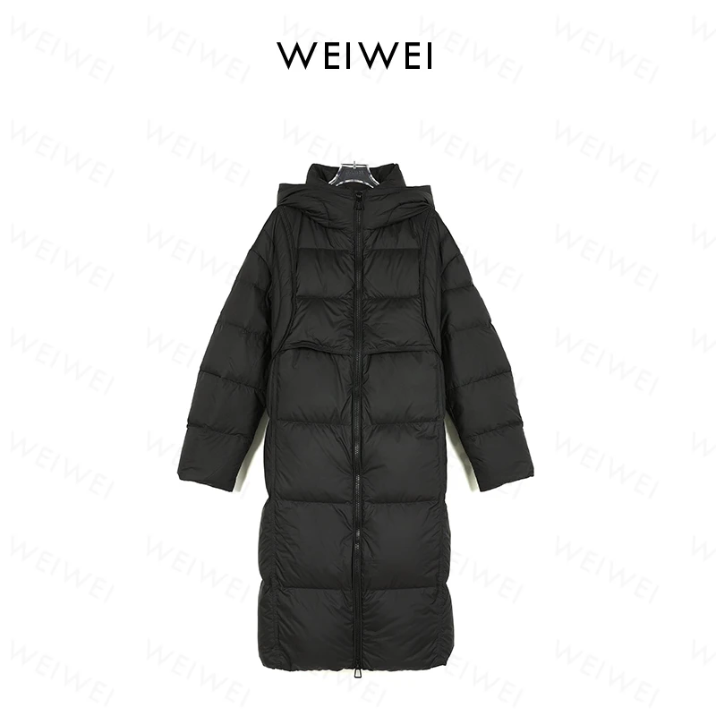 维维轻奢Aires“零压系列”长款鸭绒服88026