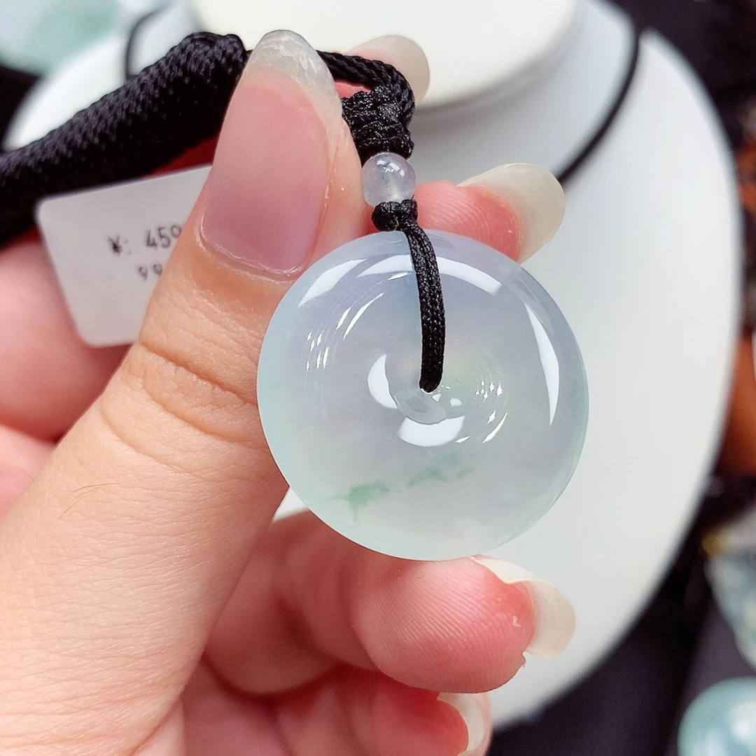 翡翠未镶嵌颈饰翡翠122，25.7/6