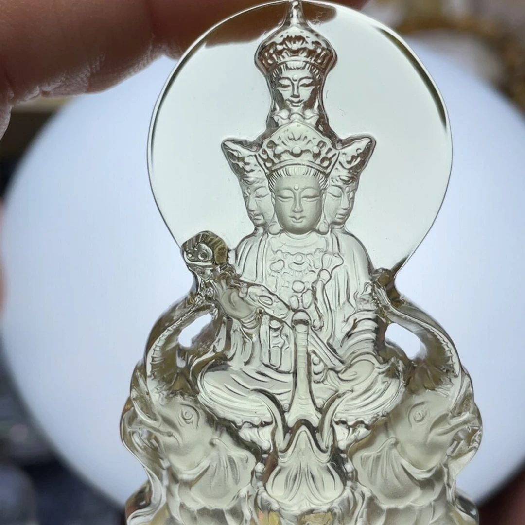 水晶颈饰未镶嵌定制