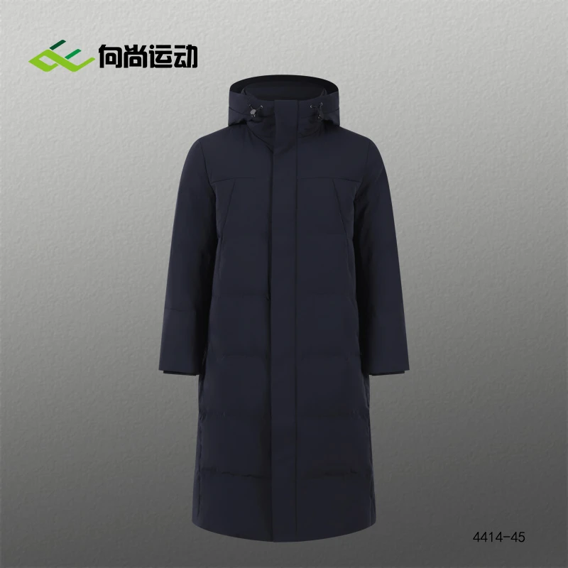 山东魏桥向尚运动球员同款男式羽绒服4414-43 藏青色6718