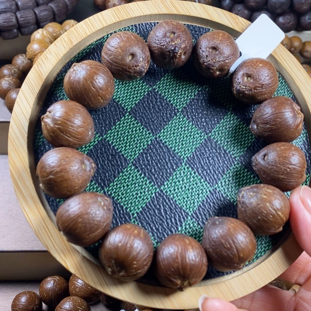 紫金鼠手串20原皮