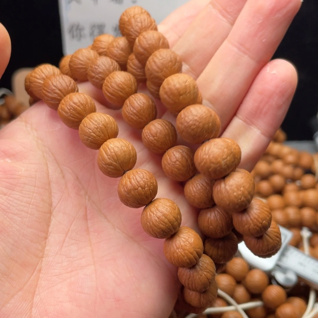 雲***·猴头核桃吊坠凤羽12