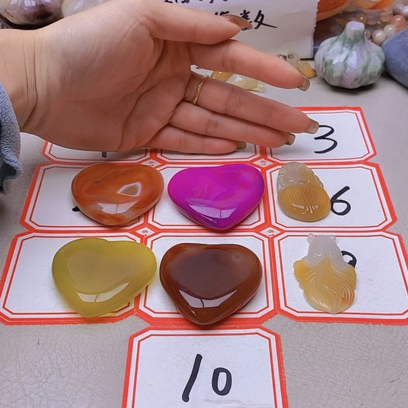 【闪购商品】未镶嵌玛瑙/玉髓珠宝半成品郭*华