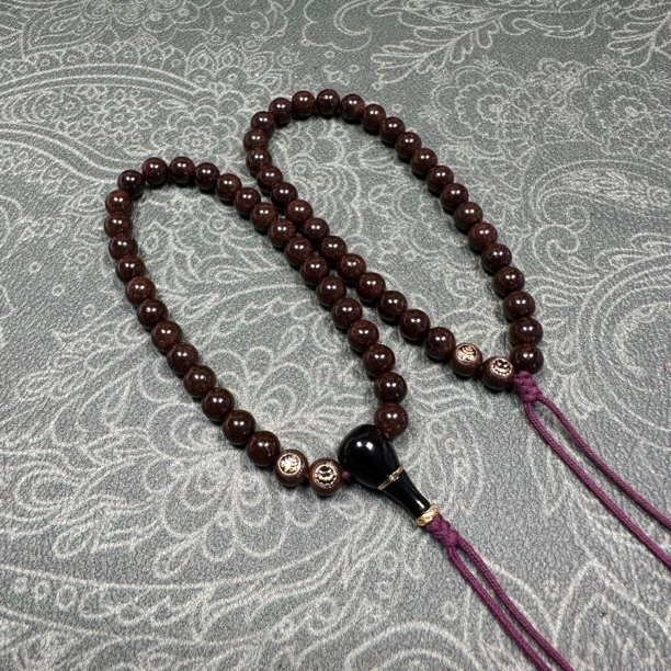 原生态椰蒂圆珠手持8尺寸镶嵌手串