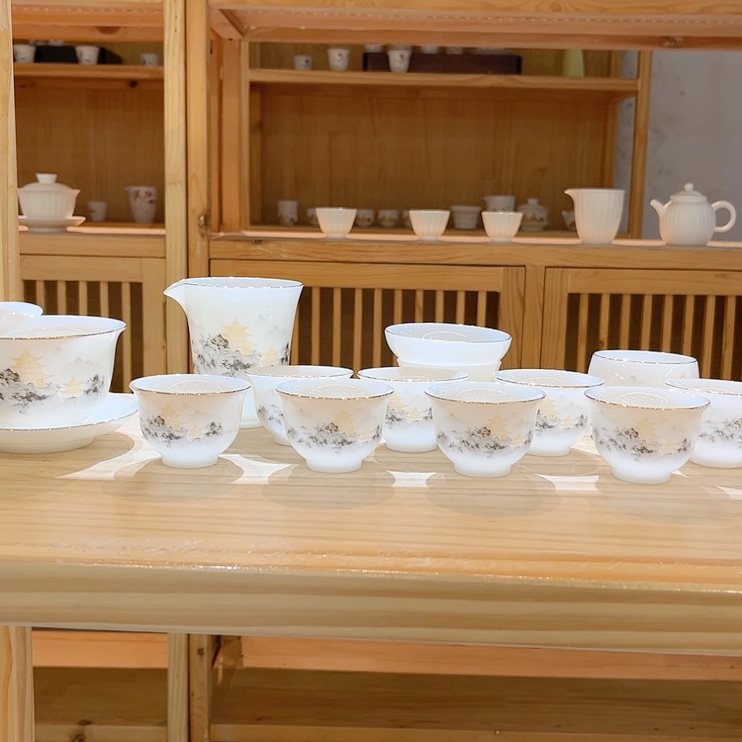 【御瓷斋】璞玉瓷套装