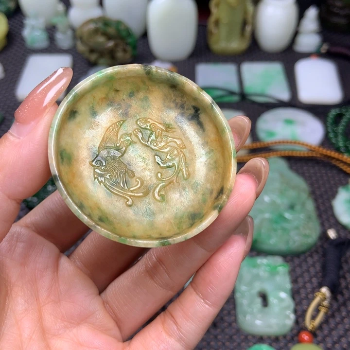 未镶嵌挂件翡翠清