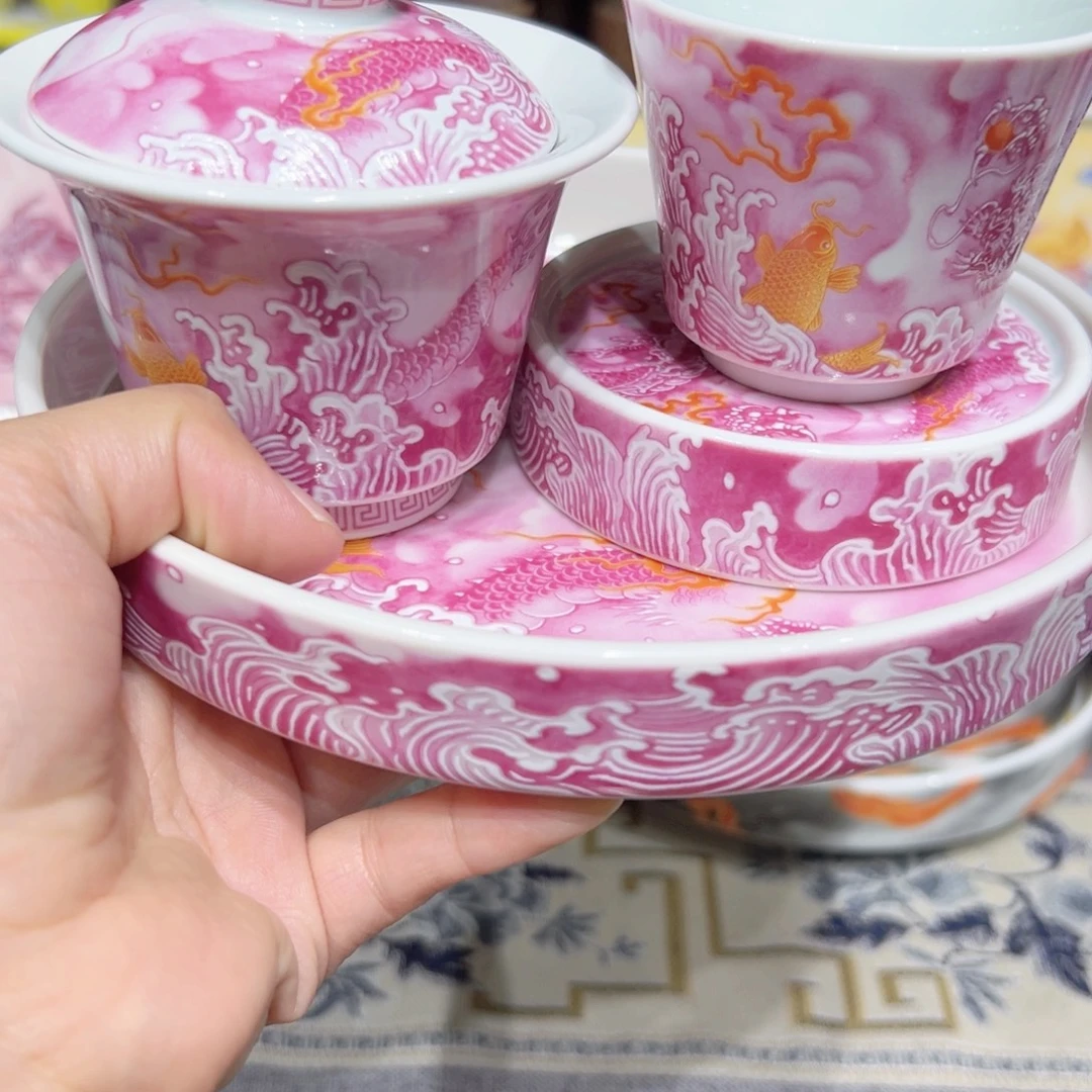 景德镇陶瓷茶具直播间