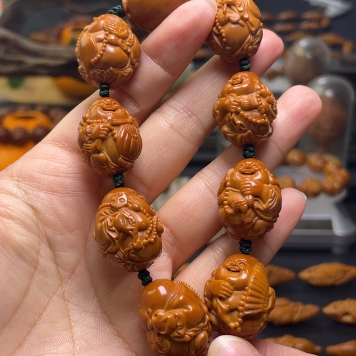 手串/手链橄榄核灯笼弥勒