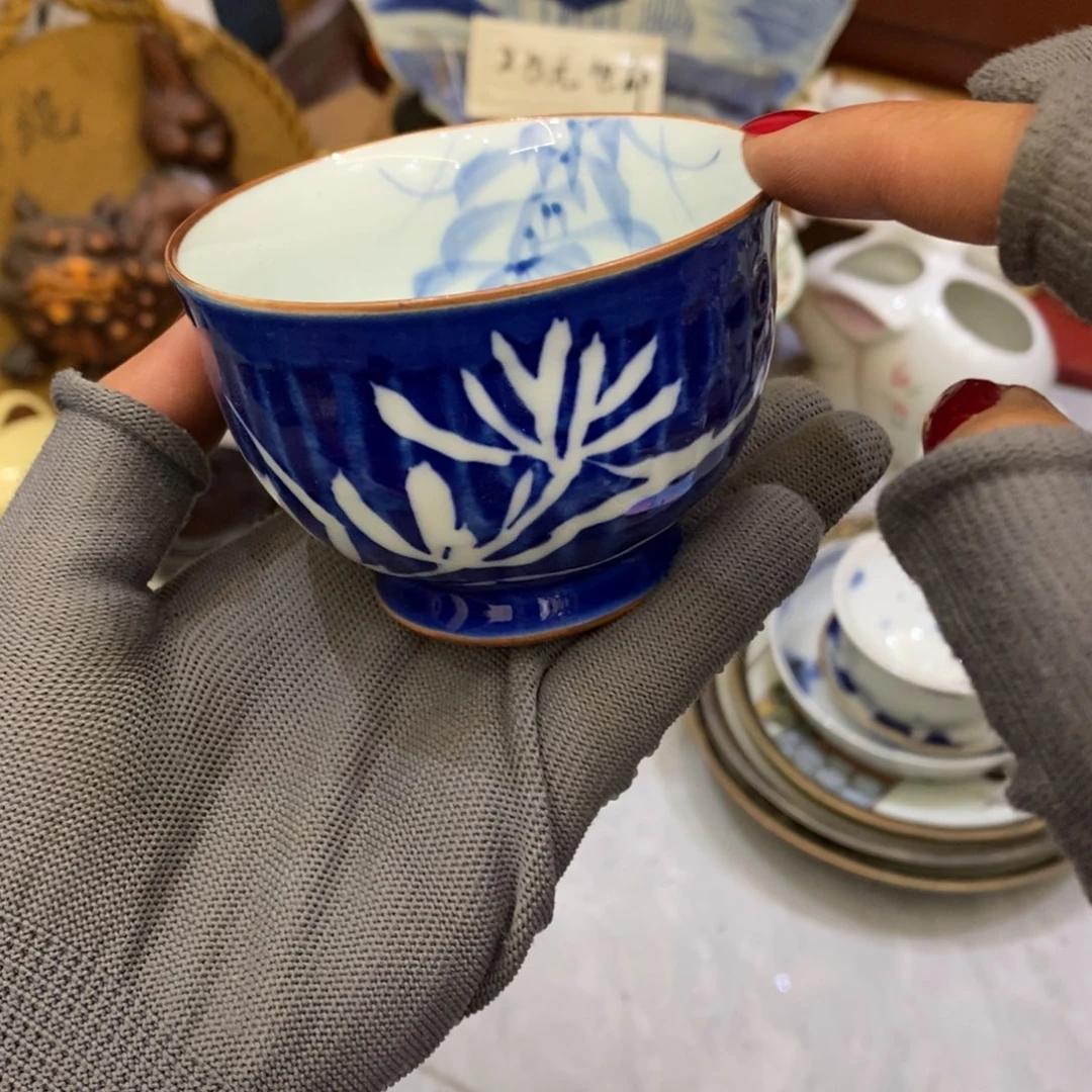 瓷片有一点窑粘！！！！！！