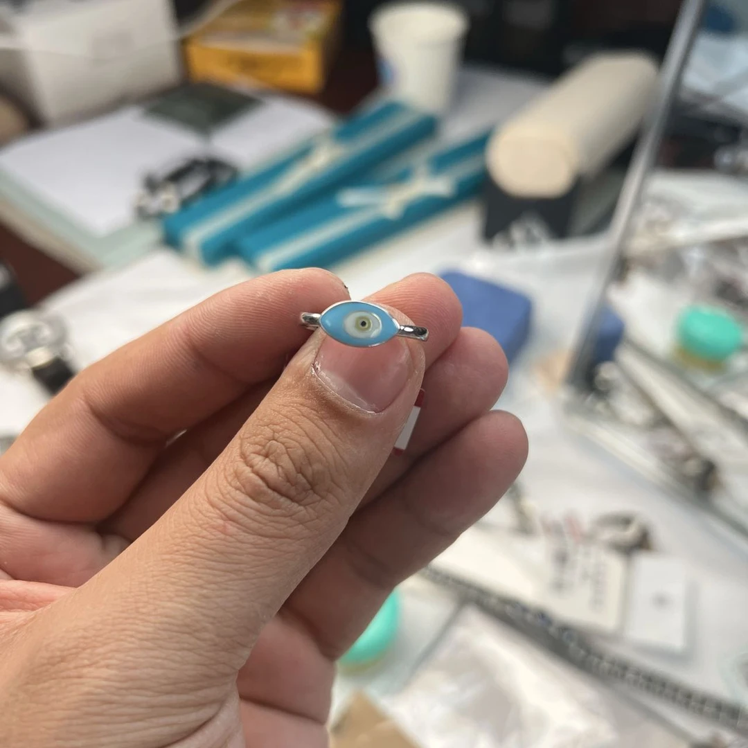 合金戒指 爱敏首饰戒指