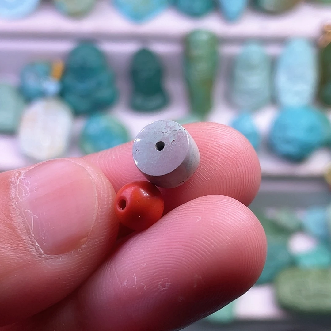 南红玛瑙未镶嵌颈饰