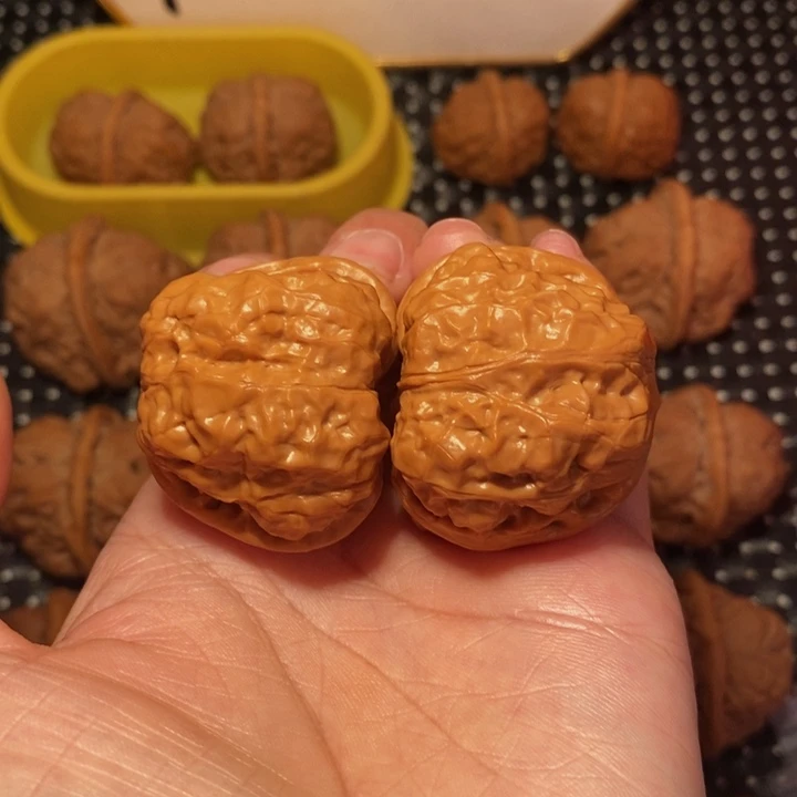 把件文玩核桃肉蛙