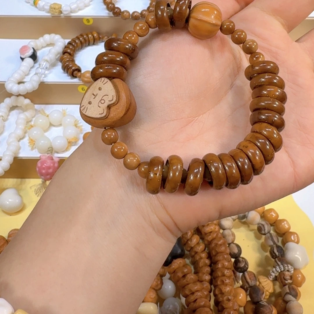 星月菩提吊坠甜甜圈➕转转猫