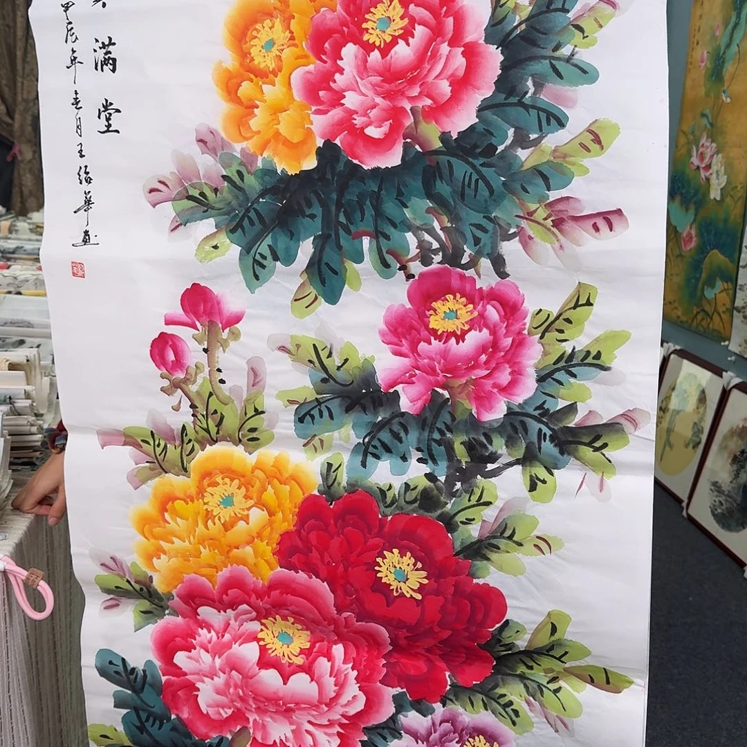 纯手绘的好看作品