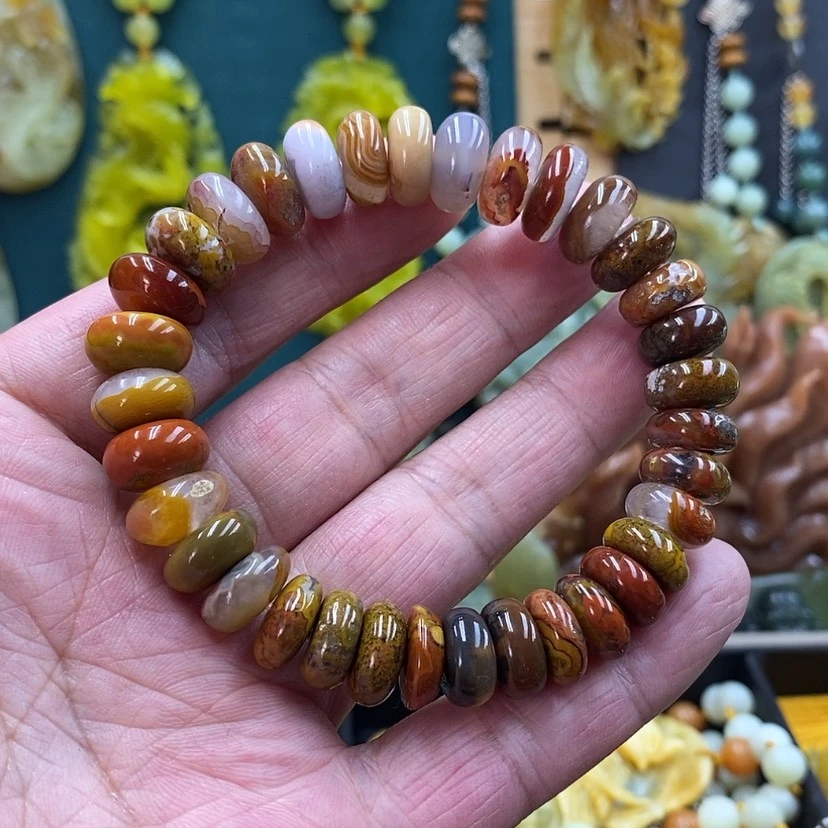 【闪购商品】未镶嵌手链战国红玛瑙/玉髓