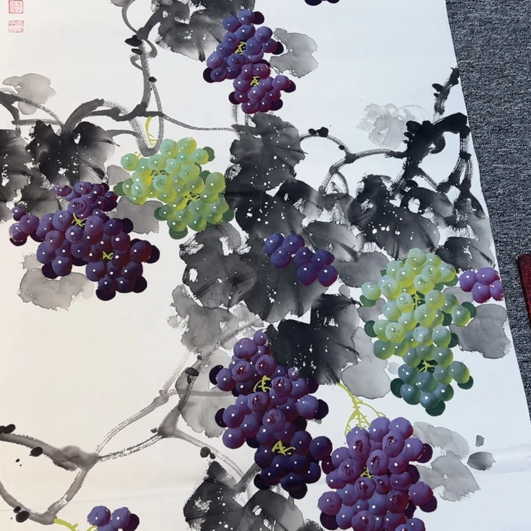 手绘作品今天这个出