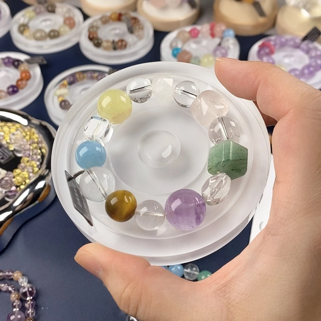 银S925镶嵌手链水晶