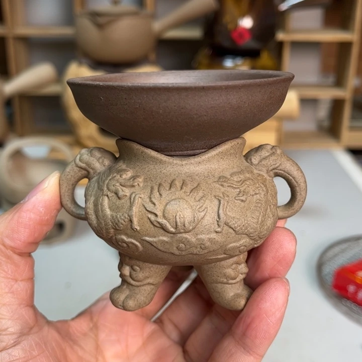 壶老段烧茶器茶具！