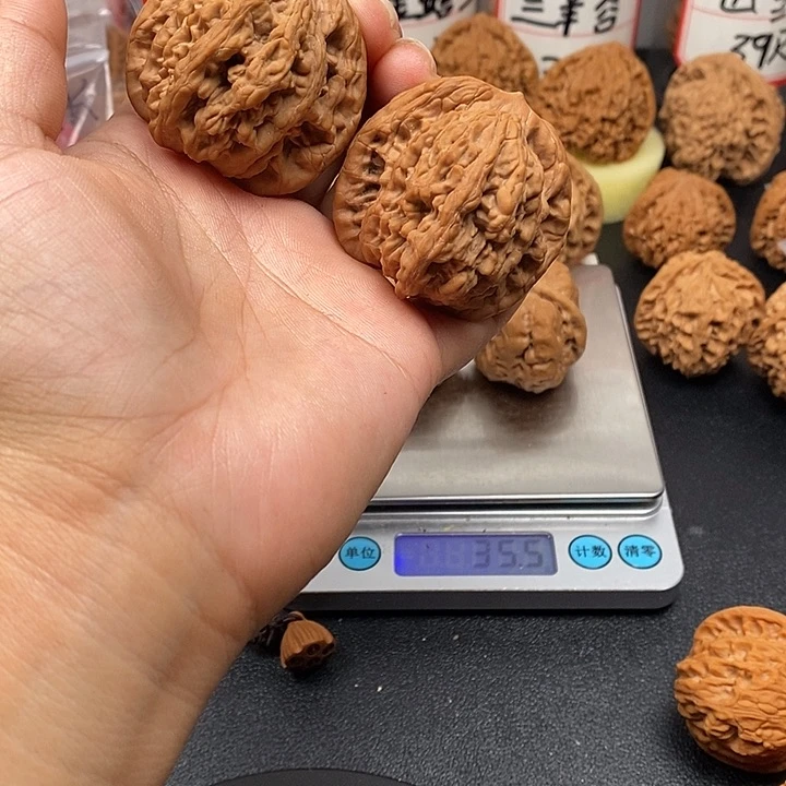 吊坠文玩核桃虎头44