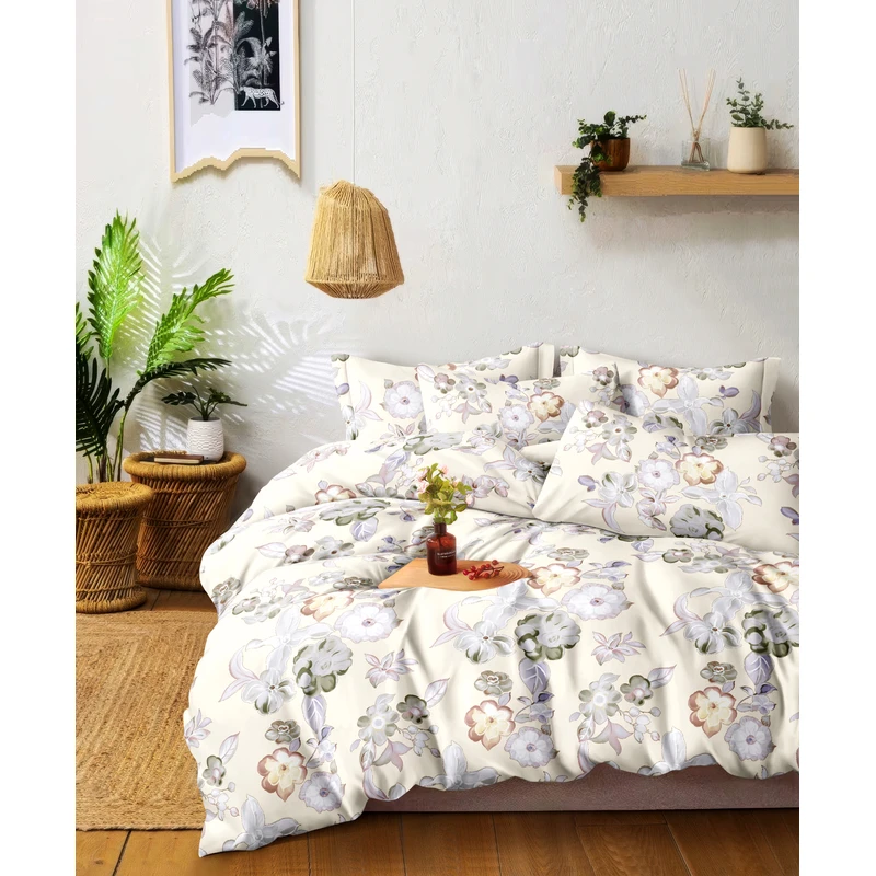 双人被罩-{玉兰花被罩}2米*2.3米正负5厘米加密加厚亲肤柔软