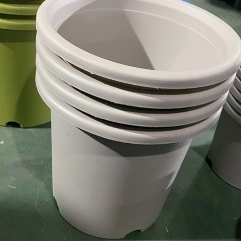 树脂微瑕8号3个无托灰白