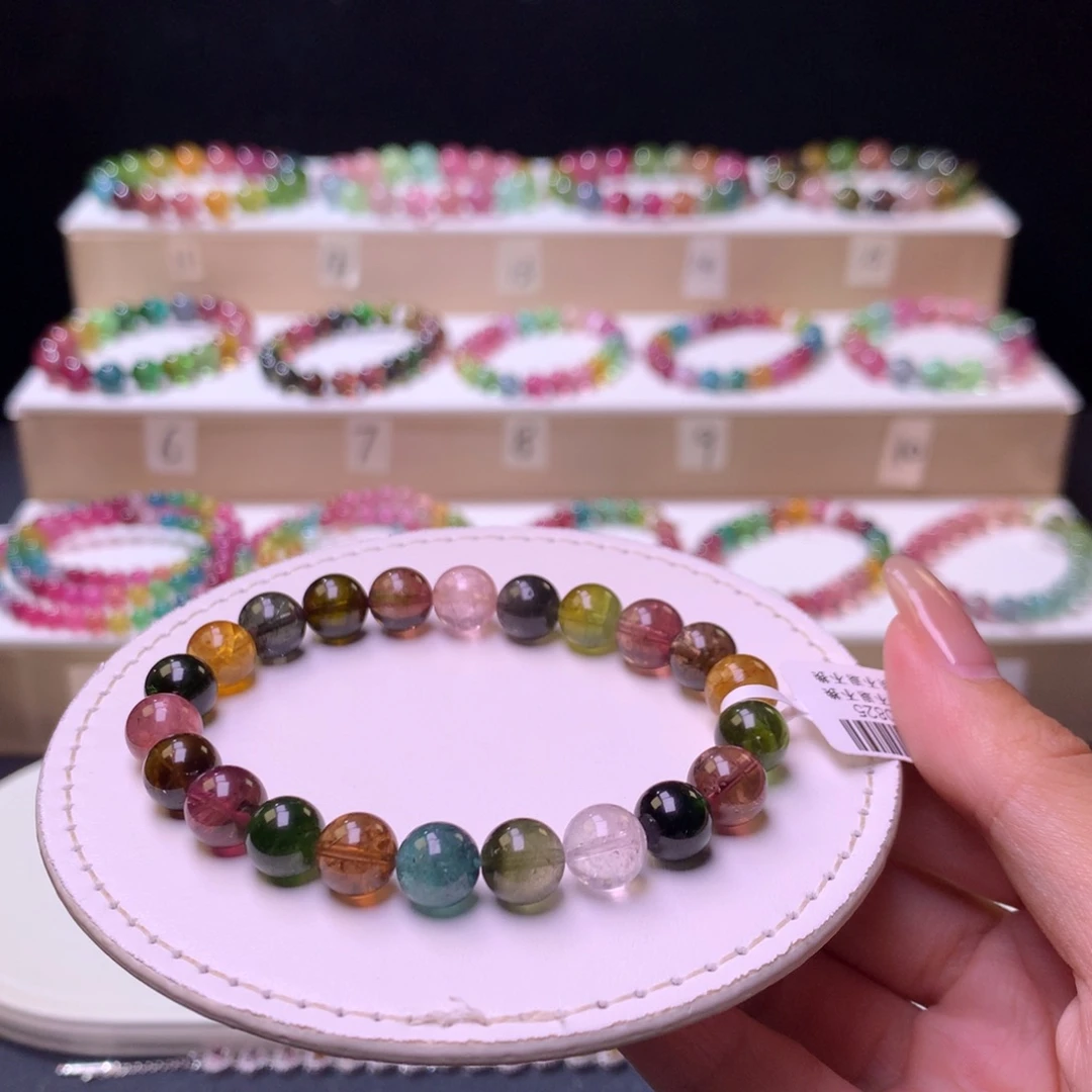 未镶嵌手链碧玺碧玺