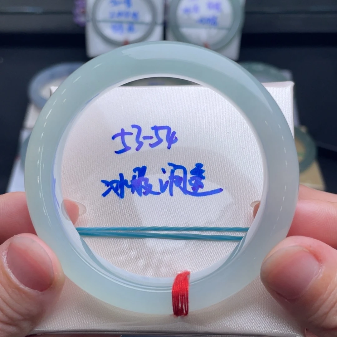 翡翠未镶嵌手镯翡翠手镯37