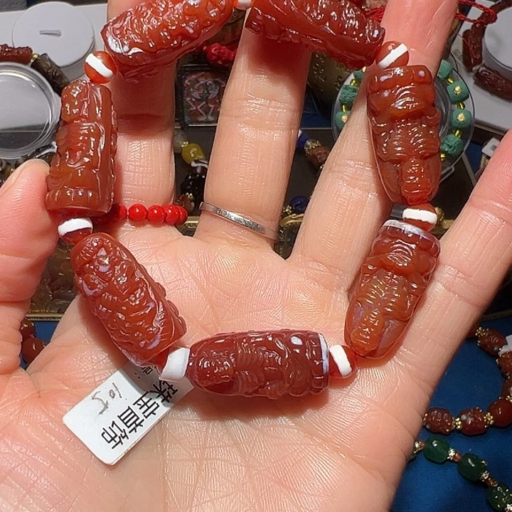 无事牌非洲檀香手串