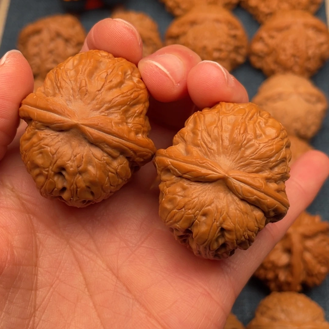 月***时文玩核桃把件41全品元宝