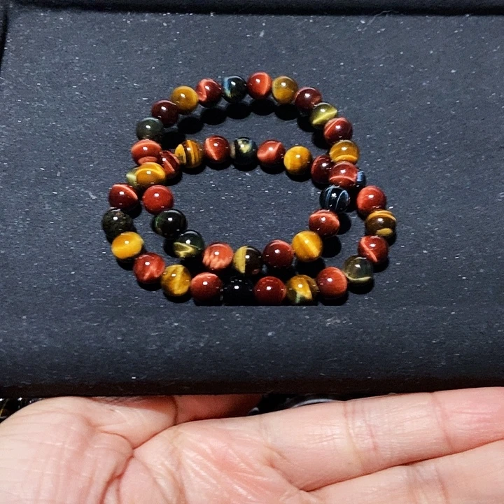 木变石（虎睛石）未镶嵌手串
