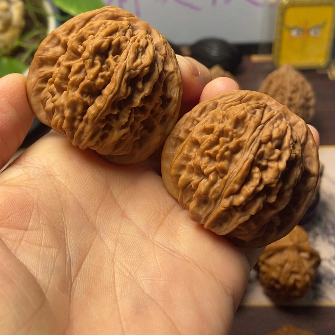 把件文玩核桃山地四座楼45