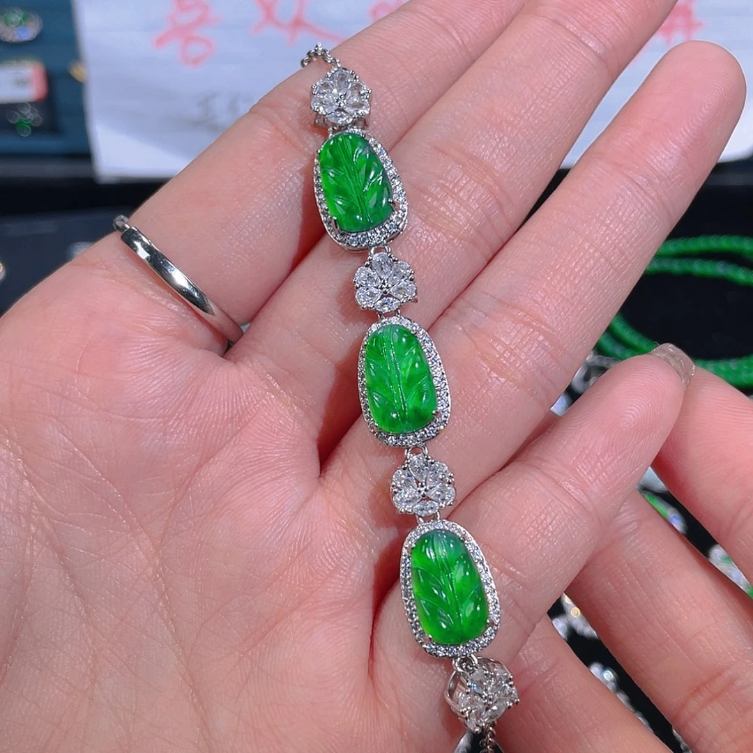 未镶嵌手链翡翠手链