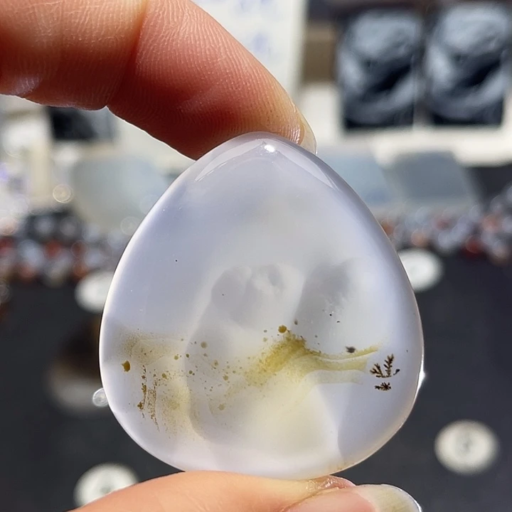 玛瑙/玉髓未镶嵌吊坠(不含链)