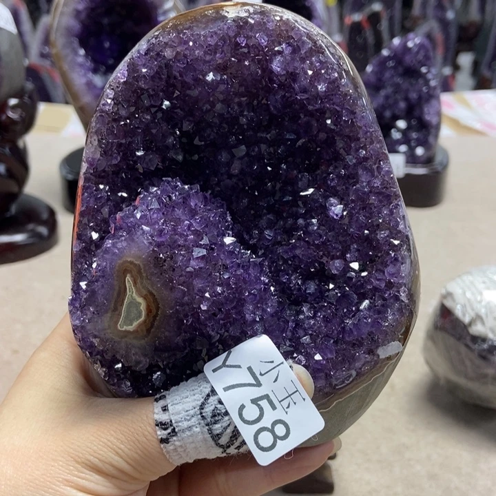 柚***七水晶未镶嵌大型摆件（非配饰）摆件