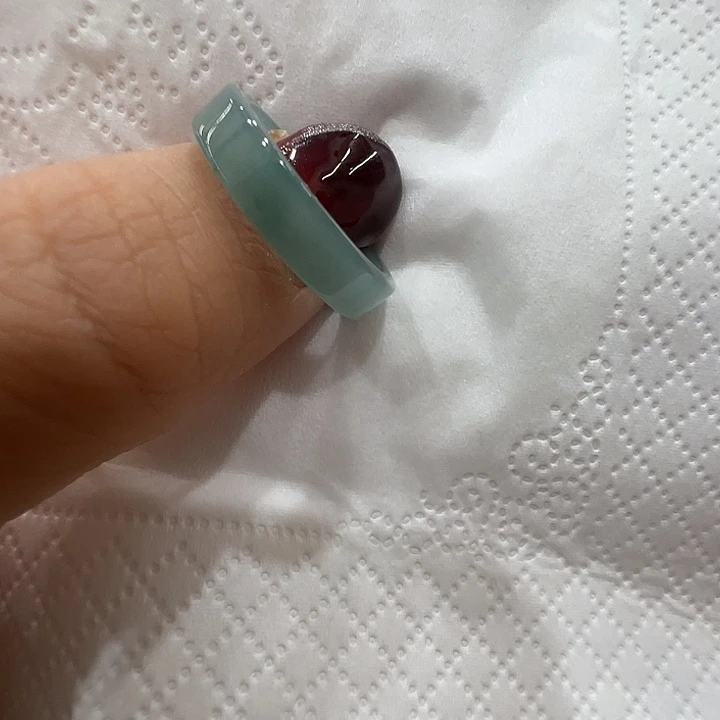 翡翠未镶嵌戒圈戒圈