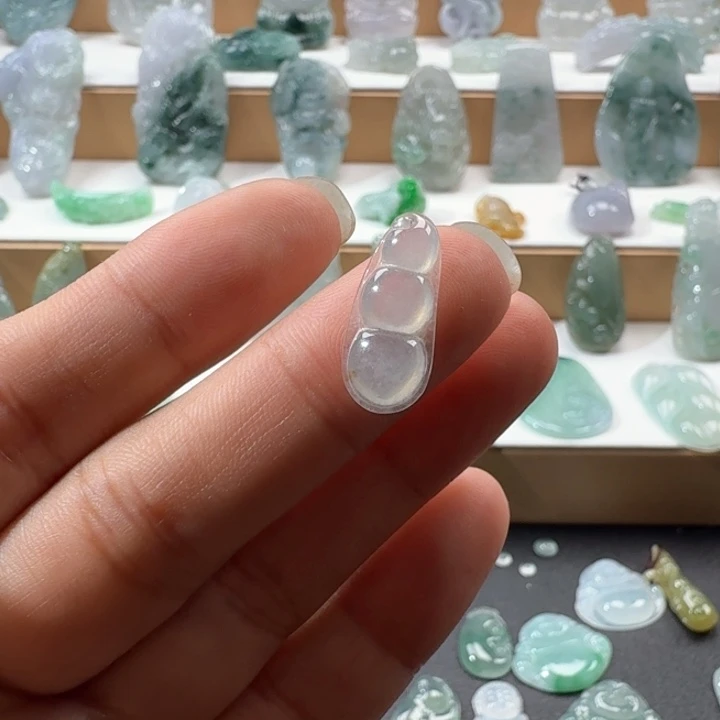 翡翠未镶嵌项链翡翠