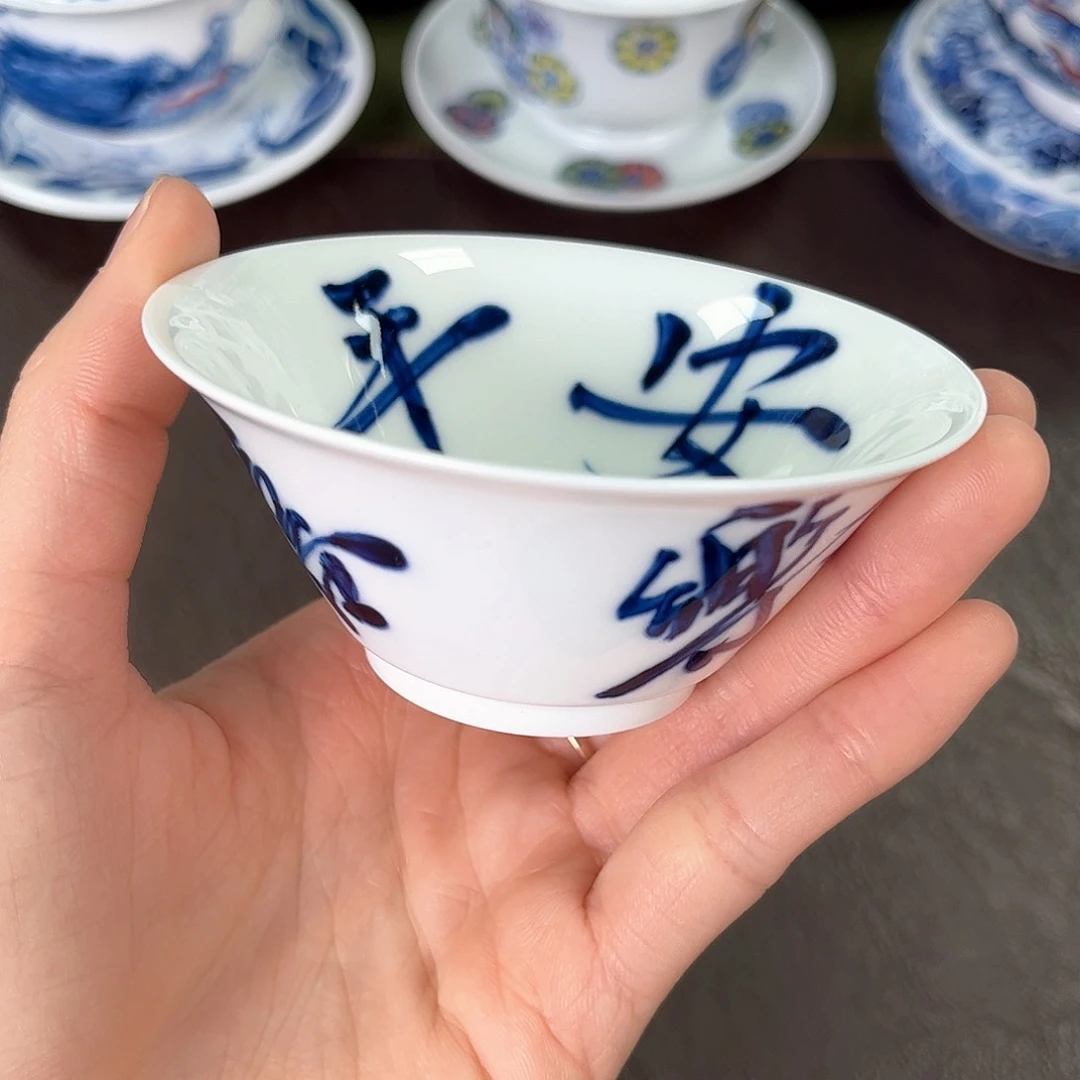 摆件手绘高温瓷器瓷器