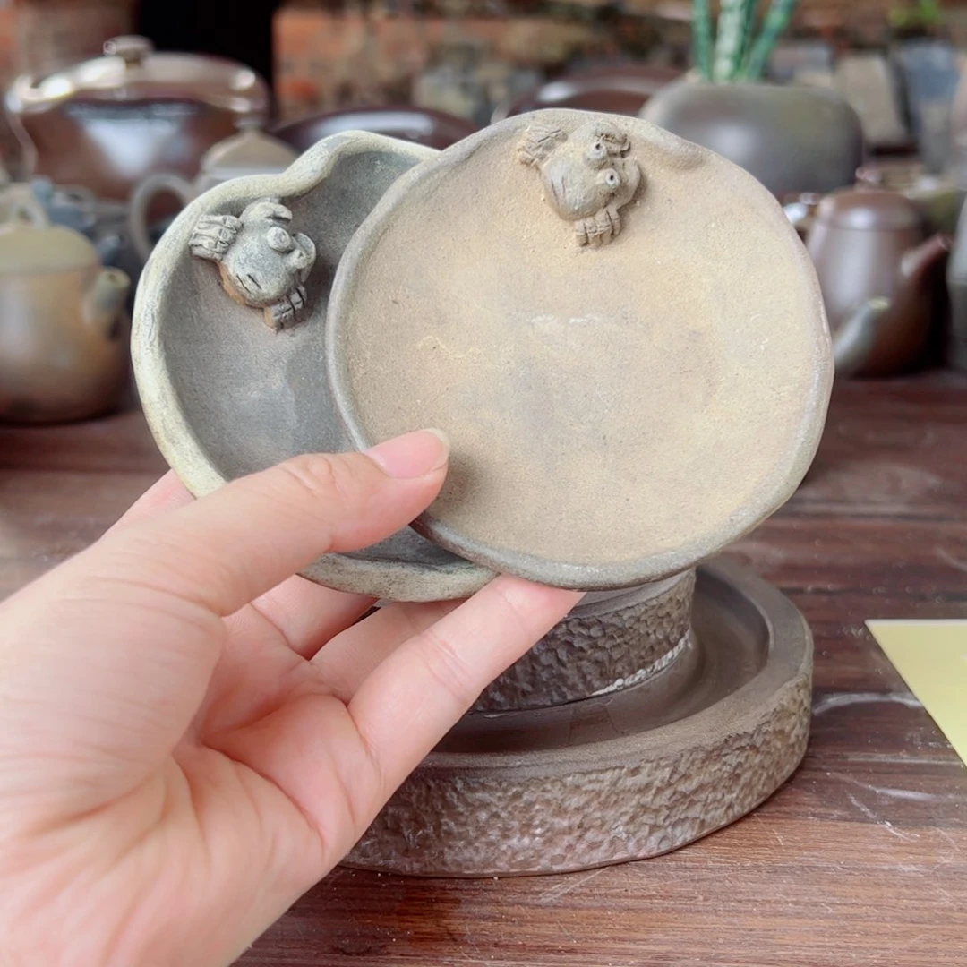 坭兴陶贵台龙窑柴烧茶器A156